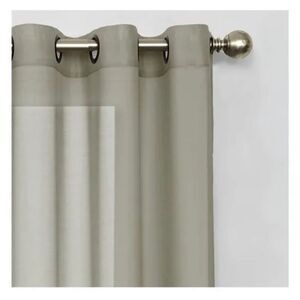 1 panel ECLIPSE Liberty Sage Light Filtering Curtain‎ 52 in x 95 in NEW
